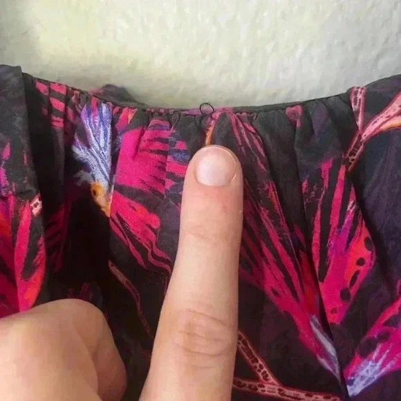 ULLA JOHNSON Caprice floral cotton poplin midi dress Women’s Size 2 NWOT - Picture 15 of 16